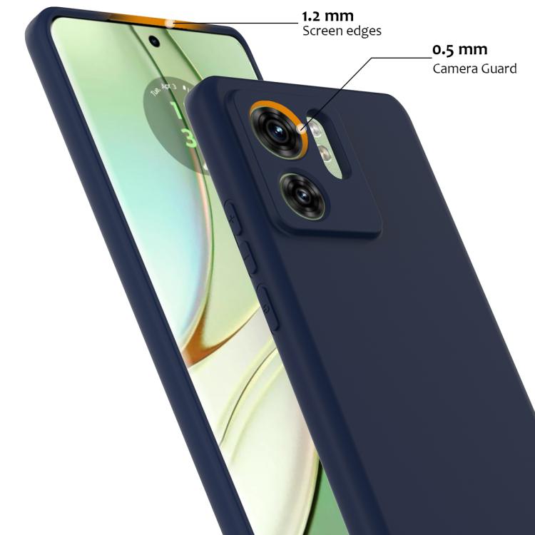 For Motorola Edge 40 Shockproof Silicone Magsafe Phone Case(Navy Blue) - free shipping - PMC TechLife - Order now!