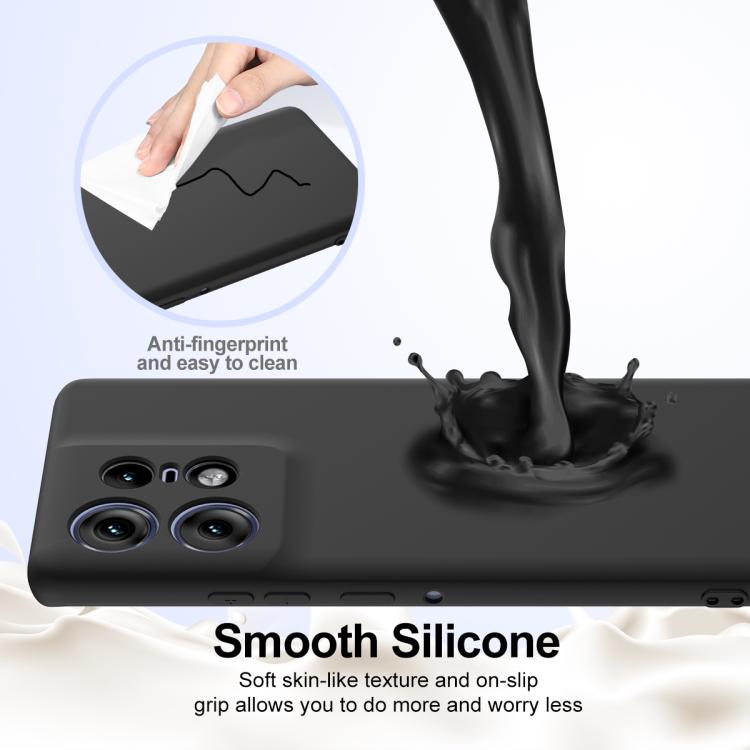 For Motorola Edge 50 Pro Shockproof Silicone Magsafe Phone Case(Black) - free shipping - PMC TechLife - Order now!