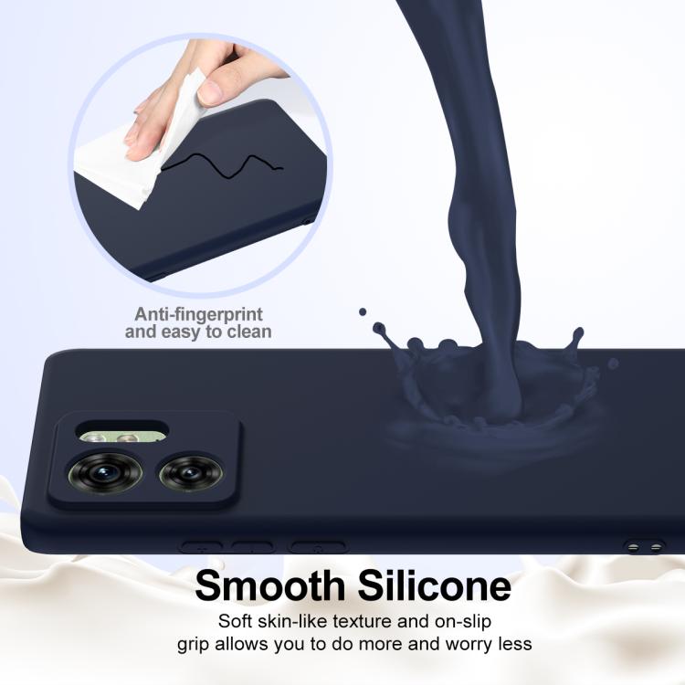 For Motorola Edge 2023 Shockproof Silicone Magsafe Phone Case(Navy Blue) - free shipping - PMC TechLife - Order now!