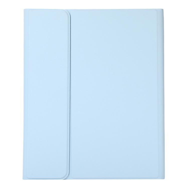 For OPPO Pad 3 / Pad 2 Candy Color Bluetooth Keyboard Leather Case,Square Keys with Touchpad(Misty Blue) - Others Keyboard by PMC TechLife | Online Shopping South Africa | PMC TechLife | Buy Now Pay Later Mobicred