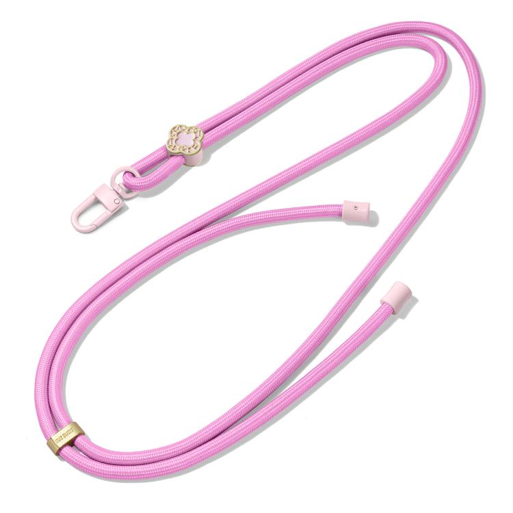 DUX DUCIS Garden Series Begonia Pattern Adjustable Crossbody Phone Lanyard(Pink) - free shipping - PMc TechLife - Order now!