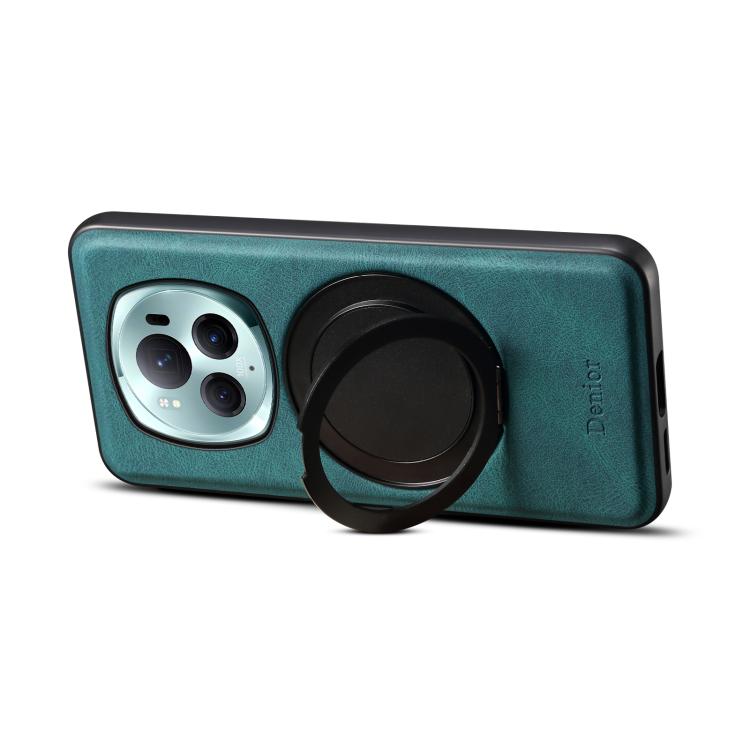 For Honor Magic6 Pro Denior A14 Skin Feel Rotating Holder MagSafe Phone Case(Blue) - free shipping - PMC TechLife - Order now!