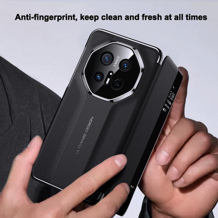 For Huawei Pura 70 Pro Smart View Window Imitation Ultimate Design Phone Case(Red) - Huawei Cases by PMC TechLife | Online Shopping South Africa | PMC TechLife | Buy Now Pay Later Mobicred