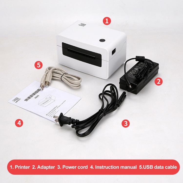HPRT N31 Computer Version Express Electronic Waybill Printer, Plug:US Plug(White) - Printer by PMC TechLife | Online Shopping South Africa | PMC TechLife | Buy Now Pay Later Mobicred