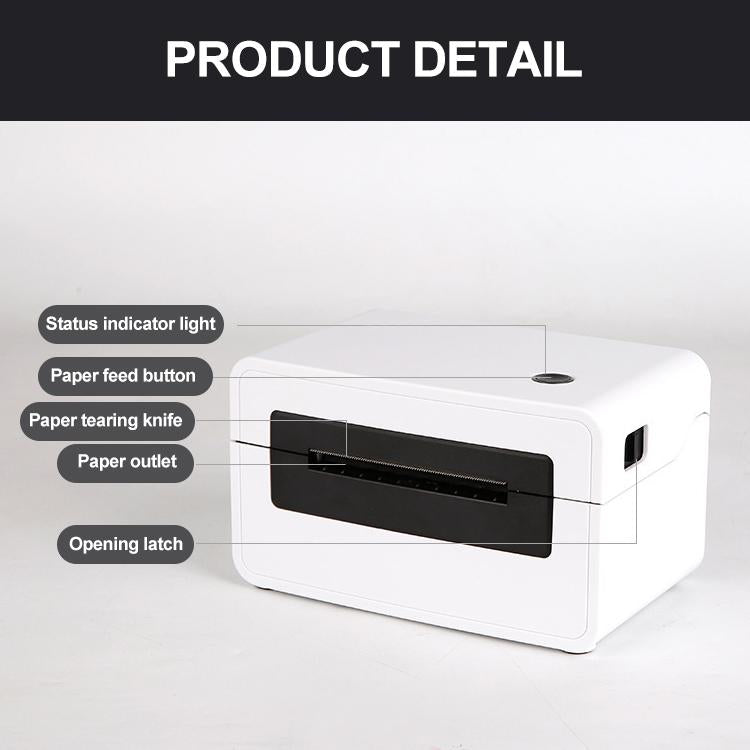 HPRT N31 Bluetooth Version Express Electronic Waybill Printer, Plug:UK Plug(White) - Printer by PMC TechLife | Online Shopping South Africa | PMC TechLife | Buy Now Pay Later Mobicred