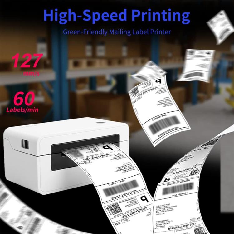 HPRT N41 Bluetooth Version Express Electronic Waybill Printer, Plug:AU Plug(White) - Receipt Printers by PMC TechLife | Online Shopping South Africa | PMC TechLife | Buy Now Pay Later Mobicred