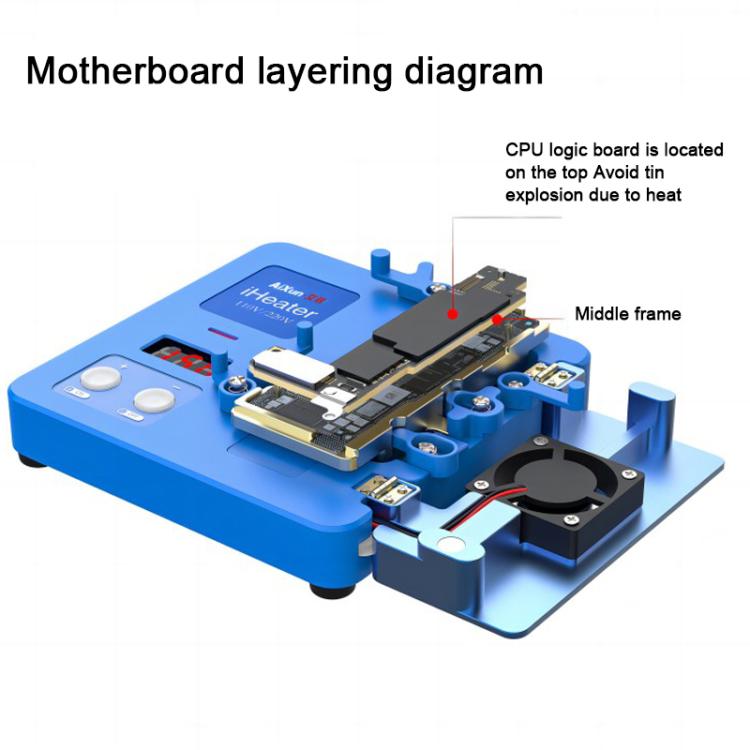 Aixun iHeater 3rd Gen Intelligent Desoldering Heat Platform for iPhone X-15 Pro Max - Separation Equipment by PMc TechLife | Online Shopping South Africa | PMc TechLife | Buy Now Pay Later Mobicred