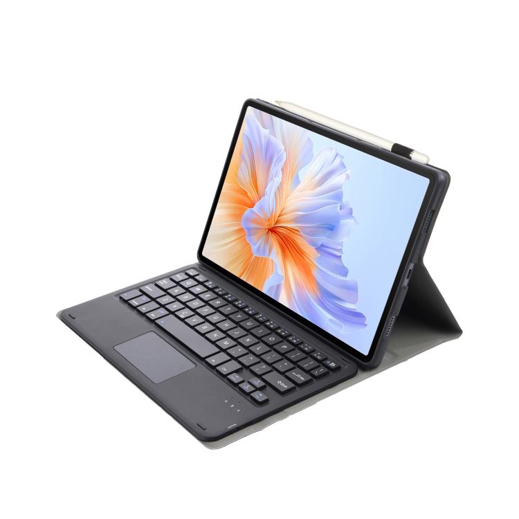 For Honor Pad V9 AH27-A Ultra-thin Detachable Bluetooth Keyboard Leather Tablet Case with Touchpad(Black) - Huawei Keyboard by PMC TechLife | Online Shopping South Africa | PMC TechLife | Buy Now Pay Later Mobicred
