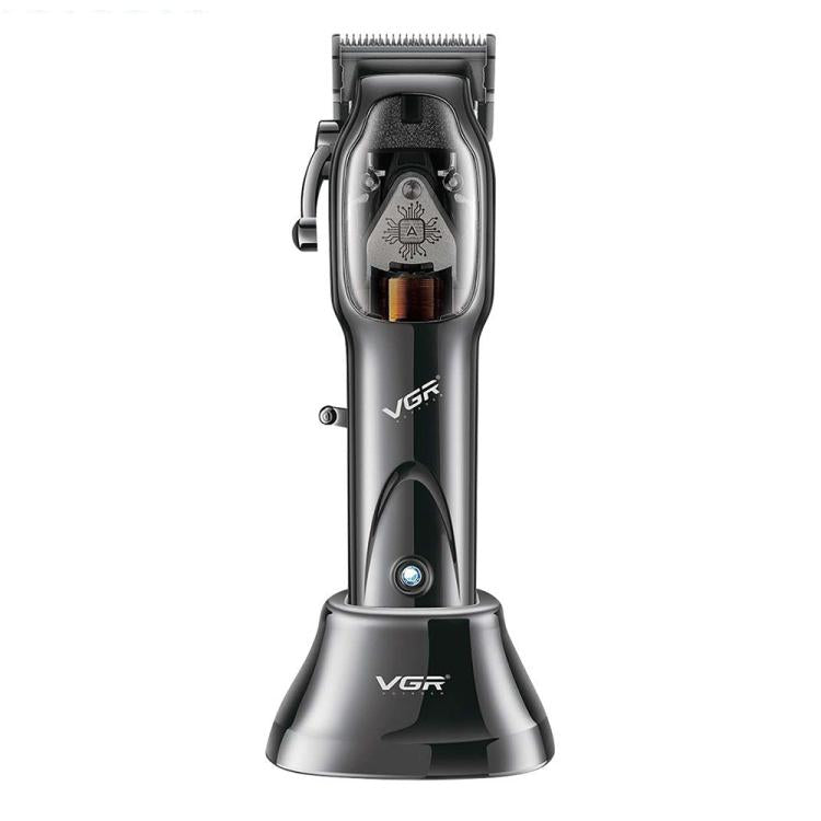 VGR V-653 Professional USB Electric Hair Clipper with Holder(Black) - free shipping - PMC TechLife - Order now!