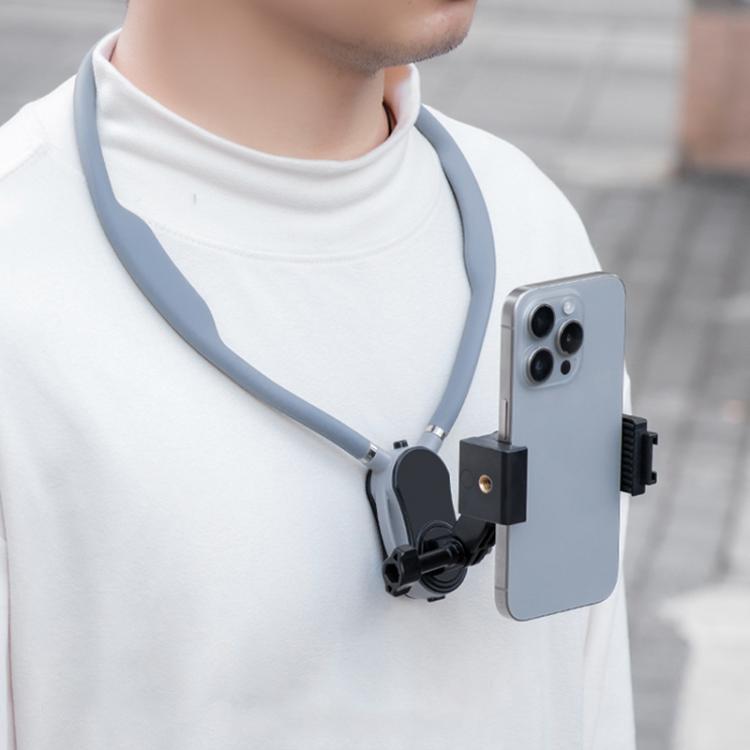 Magnetic Neck Mount Anti-shake Bracket, Type:10 in 1 Phone Clamp - free shipping - PMC TechLife - Order now!