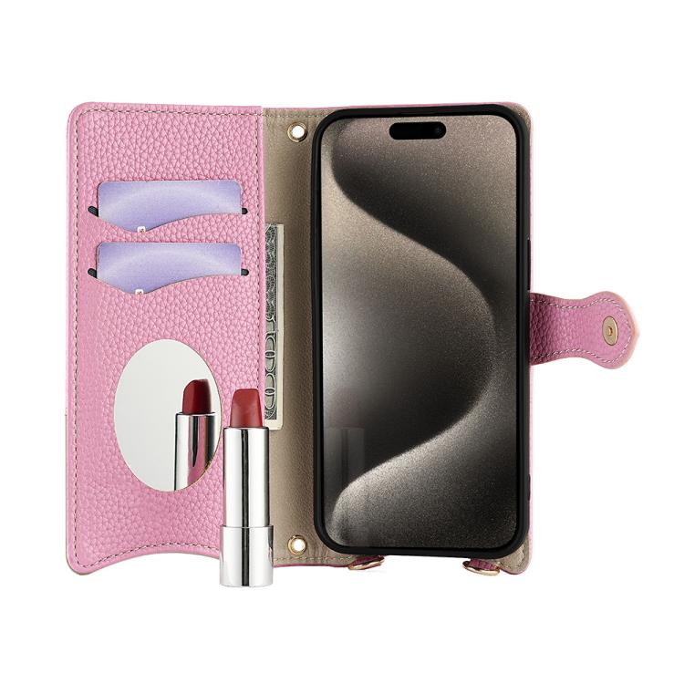 For Infinix Note 40 5G Crossbody Chain Fishtail Litchi Leather Phone Case(Pink) - Infinix Cases by PMC TechLife | Online Shopping South Africa | PMC TechLife | Buy Now Pay Later Mobicred