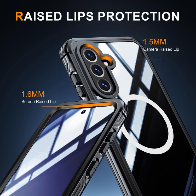 For Samsung Galaxy A36 / A56 RedPepper Tempered Glass MagSafe Phone Case(Sky Blue) - Galaxy Phone Cases by RedPepper | Online Shopping South Africa | PMc TechLife | Buy Now Pay Later Mobicred