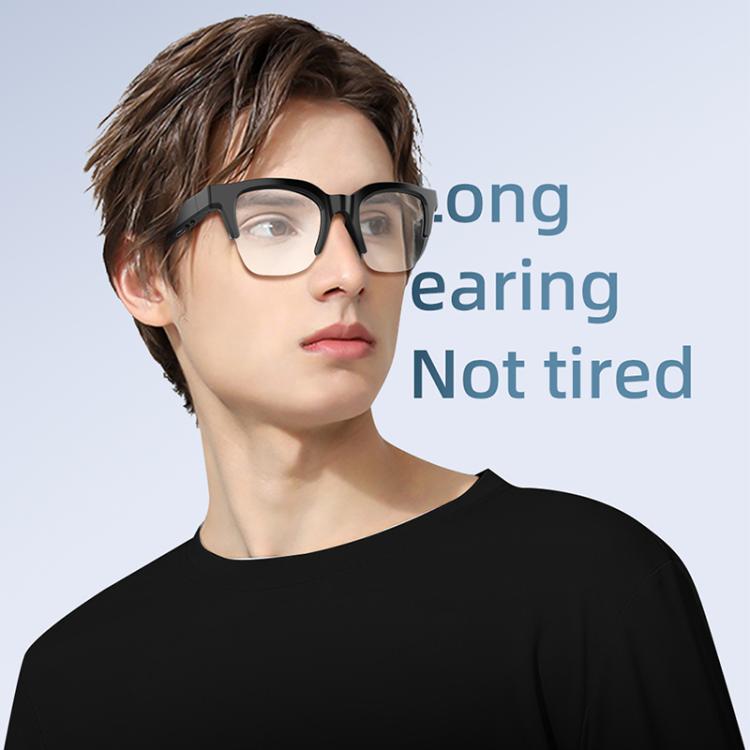 E60 ENC Noise Reduction Smart Audio Bluetooth Glasses(Transparent) - free shipping - PMC TechLife - Order now!