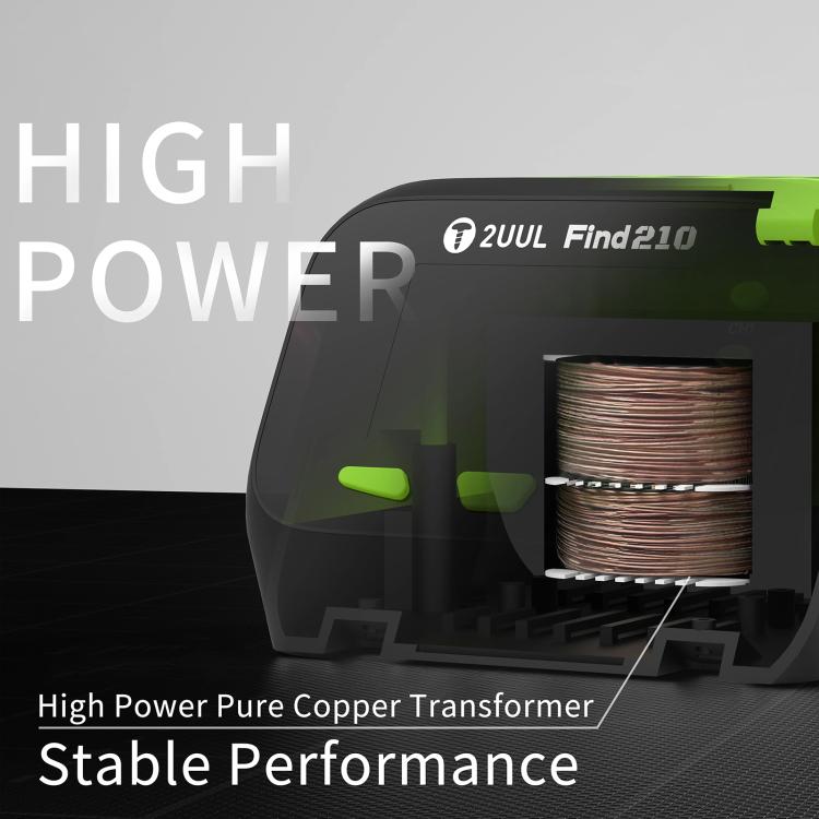 2uul FD01 Find210 60W High-Power AC Transformer Soldering Station, Plug:EU Plug - free shipping - PMc TechLife - Order now!