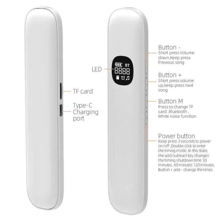 BLD07 Bone Conduction Bluetooth 5.4  Sleep Speaker(Green) - free shipping - PMC TechLife - Order now!