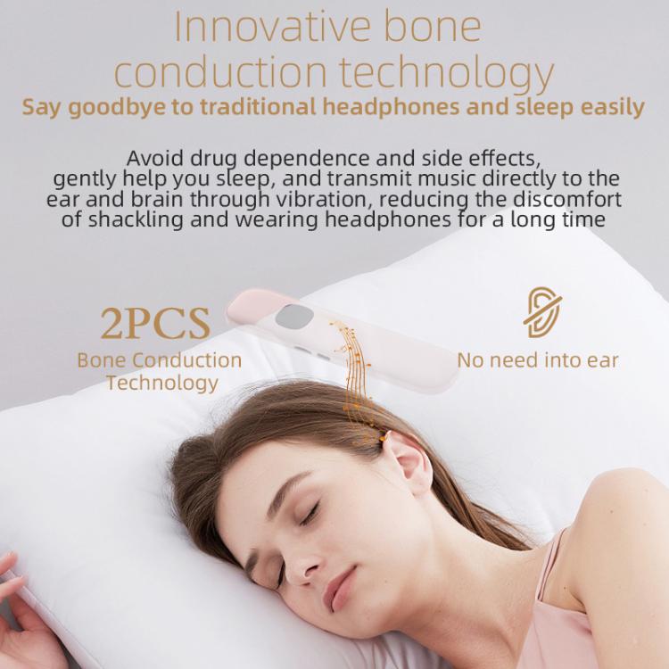 BLD07 Bone Conduction Bluetooth 5.4  Sleep Speaker(Green) - free shipping - PMC TechLife - Order now!