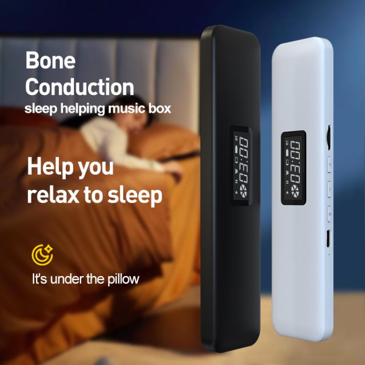 SLEEP BOX Bone Conduction Bluetooth 5.3 Sleep Speaker(White) - free shipping - PMC TechLife - Order now!