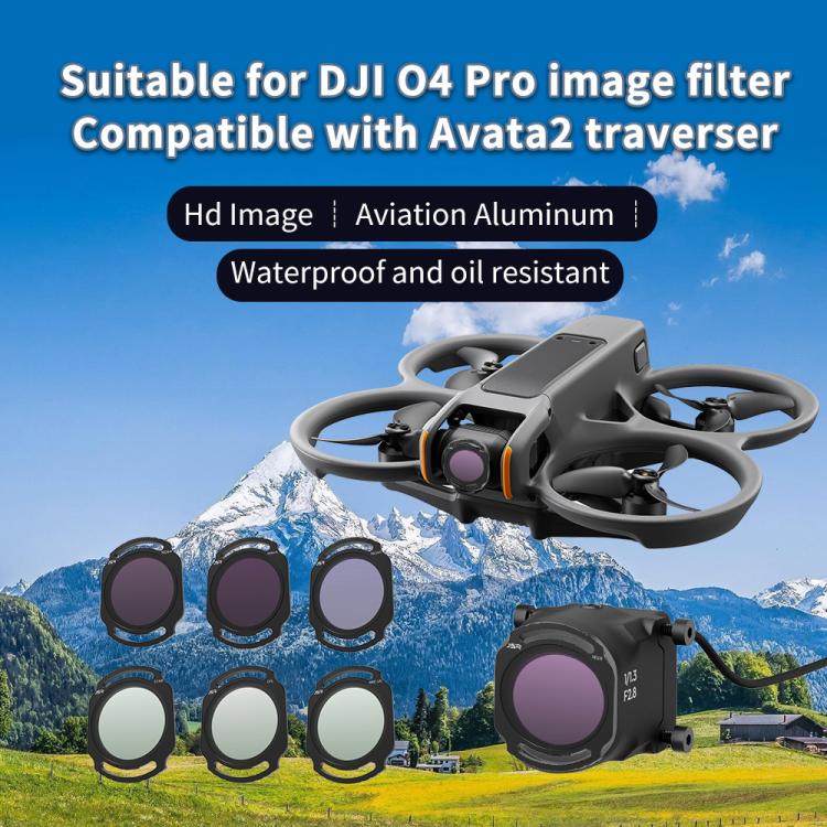 For DJI O4 Air Unit Pro / Avata 2 JSR YB Series Camera Lens Filter, Filter:MCUV - free shipping - PMC TechLife - Order now!