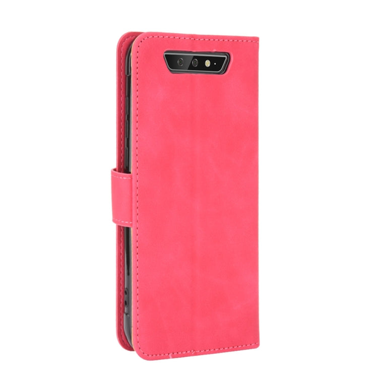 For Blackview BV5500 / BV5500 Pro / BV5500 Plus Solid Color Skin Feel Magnetic Buckle Horizontal Flip Calf Texture PU Leather Case with Holder & Card Slots & Wallet(Rose Red) - More Brand by PMC Jewellery | Online Shopping South Africa | PMC Jewellery