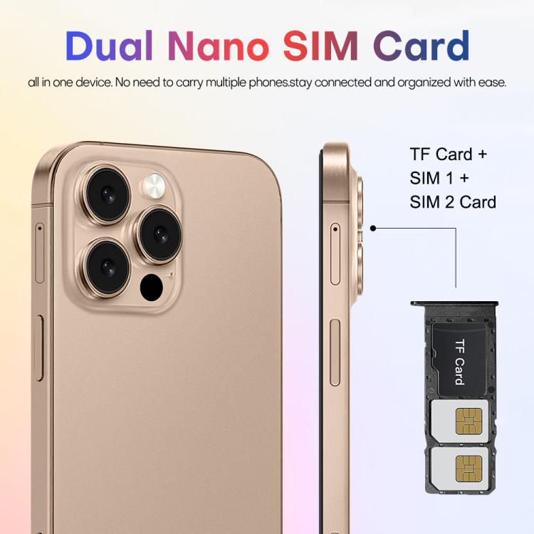A88 / i16 Pro Max, 2GB+16GB, 6.6 inch Android 8.1 MTK6580A Quad Core, OTG, Network: 3G, Dual SIM, Plug:EU Plug(Titanium Black) - free shipping - PMc TechLife - Order now!