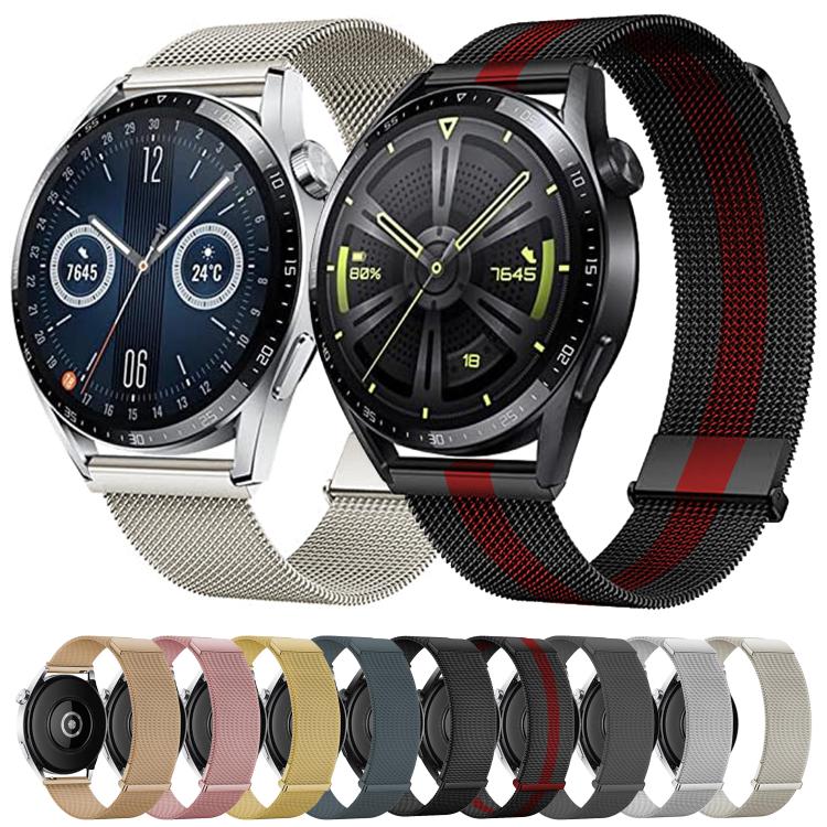 Kalebol 20mm Universal Loop Double Magnetic Buckle Milanese Strap(Graphite Grey) - free shipping - PMc TechLife - Order now!