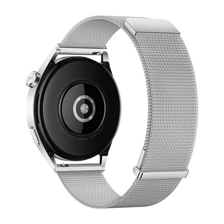 Kalebol 22mm Universal Loop Double Magnetic Buckle Milanese Strap(Silver) - free shipping - PMc TechLife - Order now!