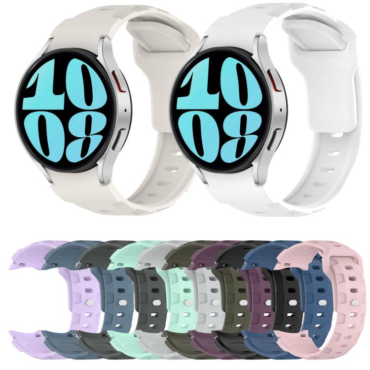 For Samsung Galaxy Watch 5 Pro / 6 / 7 Kalebol Armor Silicone Watch Band(Space Grey) - free shipping - PMc TechLife - Order now!