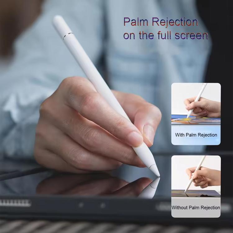 For iPad Series Type-C Magnetic Draw Out Stylus(White) - Stylus Pen by PMc TechLife | Online Shopping South Africa | PMc TechLife | Buy Now Pay Later Mobicred