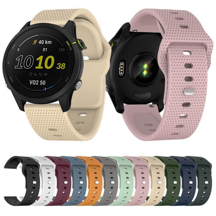 22mm Kalebol Dot Studded Buckle Silicone Watch Band(Rose Pink) - 22mm Bands by Kalebol | Online Shopping South Africa | PMc TechLife | Buy Now Pay Later Mobicred