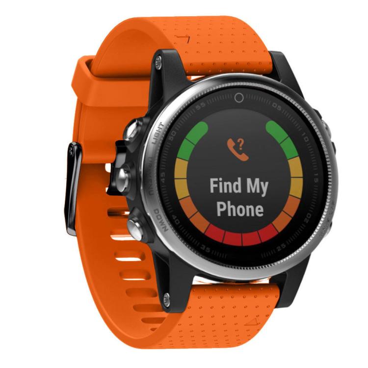 For Garmin QuickFit 20mm Kalebol Dot Texture Silicone Watch Band(Orange) - free shipping - PMc TechLife - Order now!