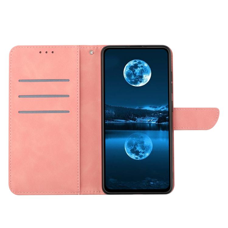 For Tecno Spark 40 4G Stitching Embossed Leather Phone Case(Pink) - free shipping - PMC TechLife - Order now!