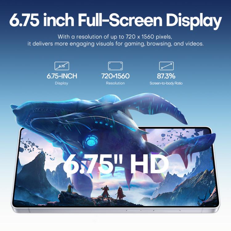 F10 / S25 Ultra, 2GB+16GB, 6.75 inch Android 8.1 MTK6753 Octa Core, Network: 3G, Dual SIM, Plug:AU Plug(Titanium Grey) - free shipping - PMc TechLife - Order now!