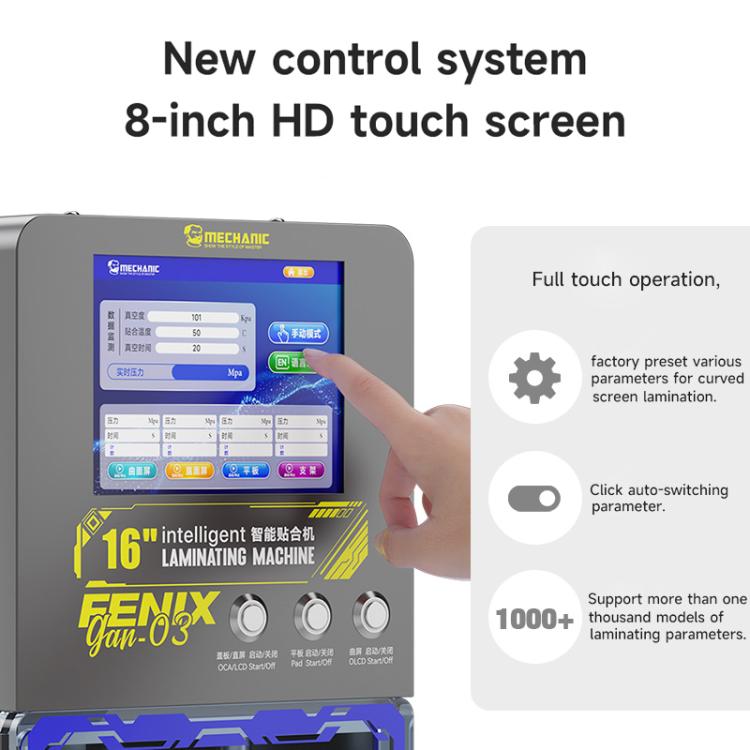 Mechanic GAN-03 Fenix 16-inch Intelligent Laminating Machine, Plug:EU Plug - free shipping - PMC TechLife - Order now!