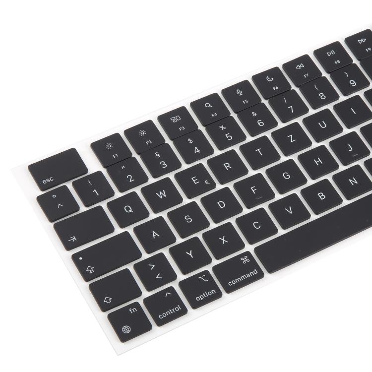For MacBook A2681 A2941 A3113  A3114 10pcs UK Big Enter Version Keycaps, Language:German - free shipping - PMc TechLife - Order now!