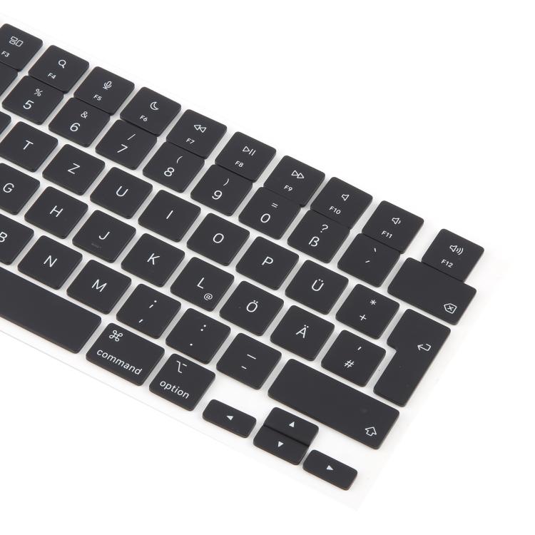 For MacBook A2442 A2485 A2779 A2780 A2991 A2992 A2918 UK Big Enter Version Keycaps, Language:German - free shipping - PMc TechLife - Order now!