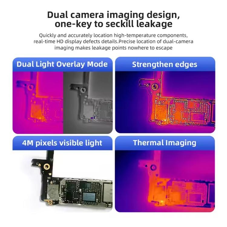 QianLi L256 iStele Dual-spectral Thermal Camera Short Circuit Thermometer - free shipping - PMC TechLife - Order now!