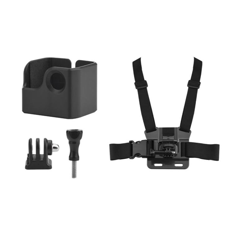 For DJI OSMO Pocket 3 BRDRC Protection Frame Adapter Base, Type:Frame + Chest Strap - free shipping - PMC TechLife - Order now!