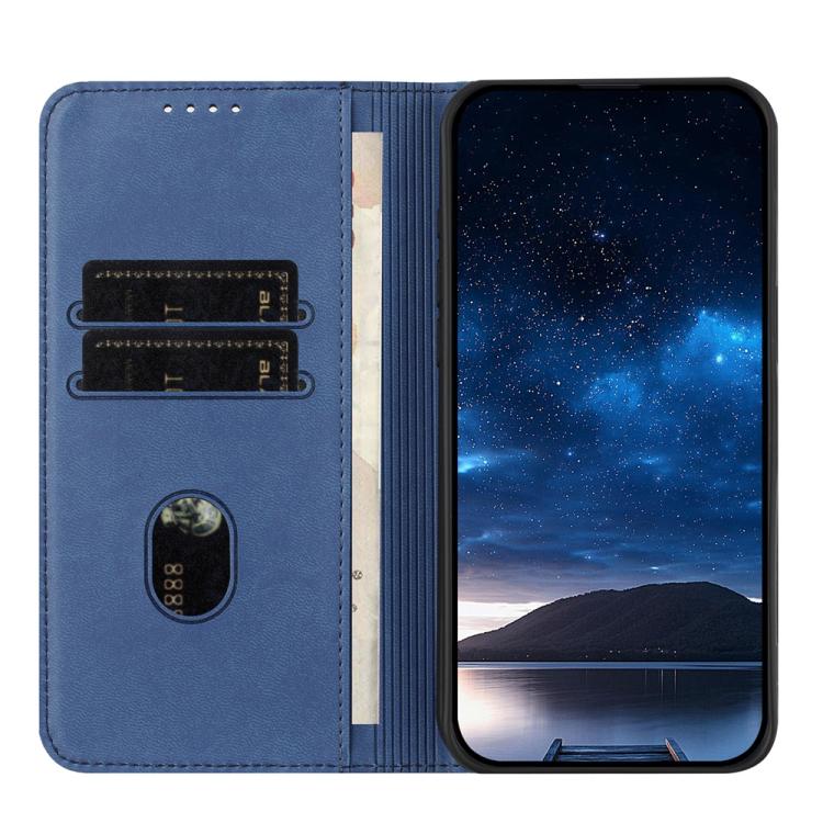 For iPhone 17 Pro Strong Magnetic Frosted Flip Leather Phone Case(Royal Blue) - free shipping - PMc TechLife - Order now!