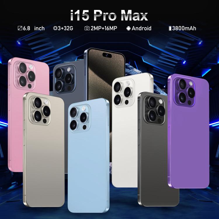I16 Pro Max / VD1, 3GB+32GB, 6.8 inch Android 10 MTK6753 Octa Core, Network: 4G, Dual SIM, Plug:US Plug(Grey) - free shipping - PMc TechLife - Order now!