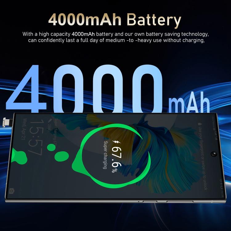 S24 Ultra / S7, 4GB+128GB, 6.75 inch Android 10 MTK6750 Octa Core, Network: 4G, Dual SIM, Plug:UK Plug(Green) - free shipping - PMc TechLife - Order now!