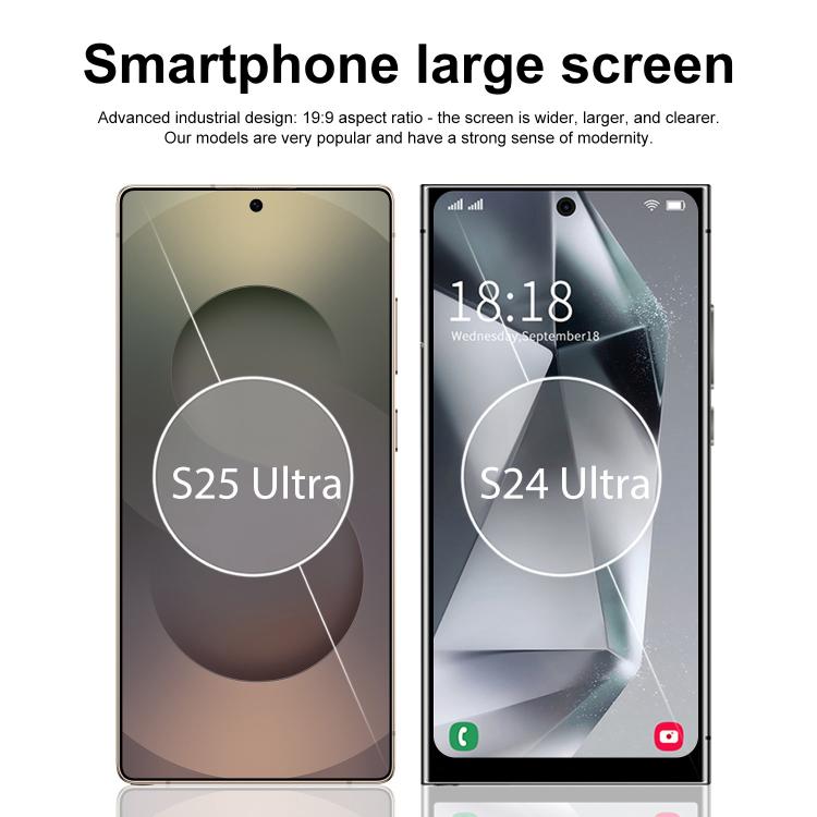 S25 Ultra / S11, 4GB+64GB, 6.75 inch Android 12 MTK6762 Octa Core, Network: 4G, Dual SIM, Plug:EU Plug(Blue) - free shipping - PMc TechLife - Order now!