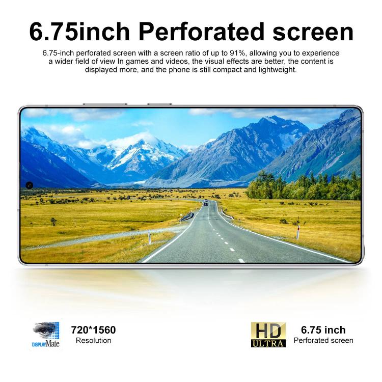 S25 Ultra / S11, 4GB+64GB, 6.75 inch Android 12 MTK6762 Octa Core, Network: 4G, Dual SIM, Plug:EU Plug(Blue) - free shipping - PMc TechLife - Order now!