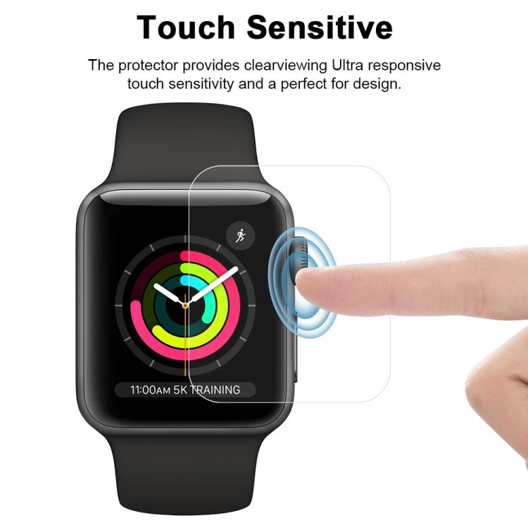 For Apple Watch Series 3&2&1 42mm 5pcs xDfind Soft Hydrogel Film Full Cover Front Protector - free shipping - PMc TechLife - Order now!