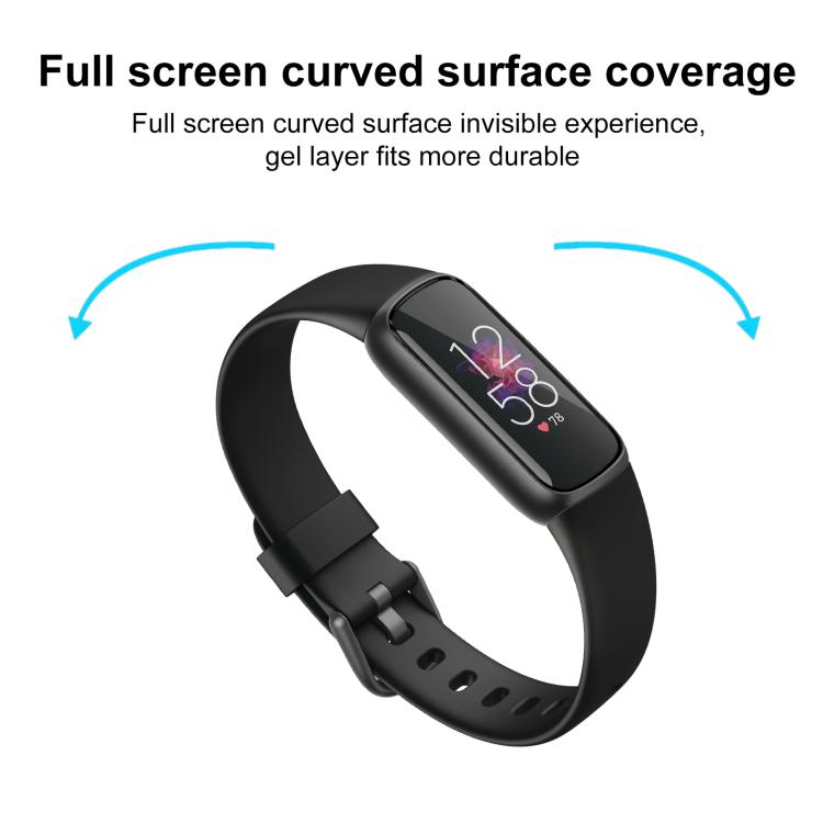 For Fitbit Luxe 2pcs xDfind Curved 3D Composite Material Soft Film Screen Protector - free shipping - PMc TechLife - Order now!
