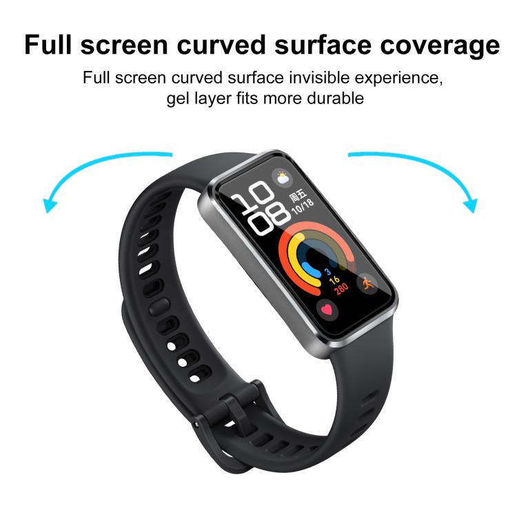 For Huawei Band 10 NFC 2pcs xDfind Curved 3D Composite Material Soft Film Screen Protector - free shipping - PMc TechLife - Order now!