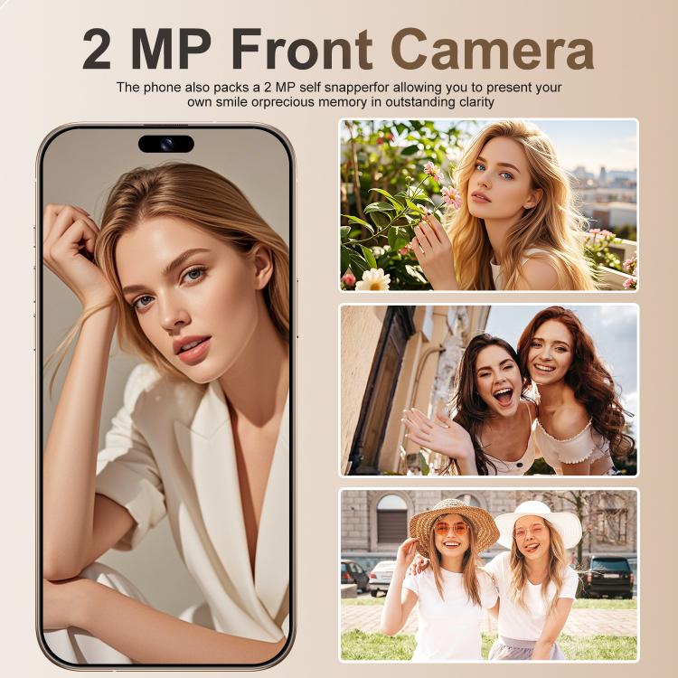 A16 Pro Max / PDA89-B, 4GB+64GB, 6.58 inch Android 10 MTK6739 Quad Core, Network: 4G, OTG, Dual SIM, Plug:AU Plug(Gold) - free shipping - PMc TechLife - Order now!