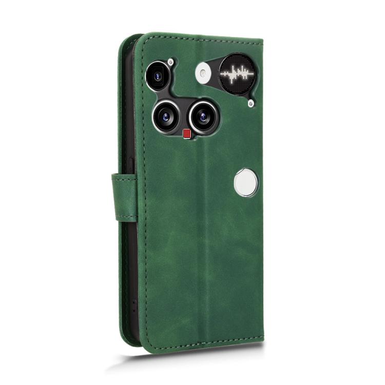 For Nothing Phone 3 Skin Feel Magnetic Flip Leather Phone Case(Green) - free shipping - PMC TechLife - Order now!