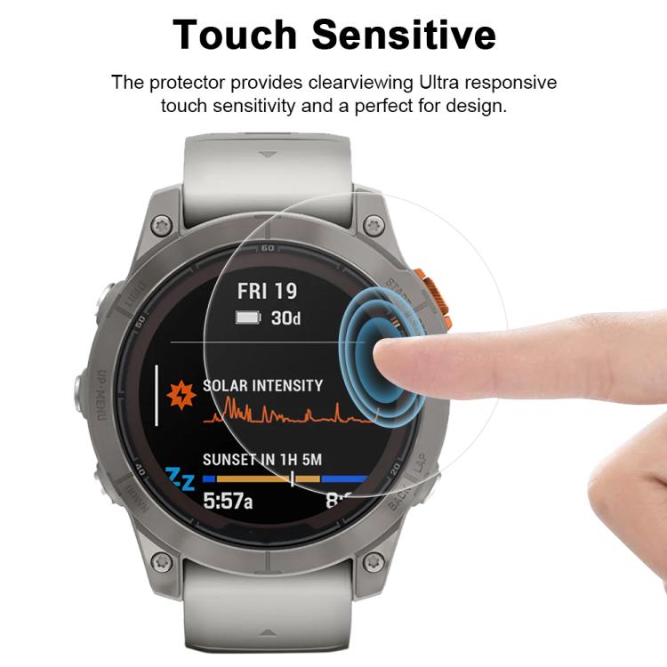 For Garmin Fenix 7 Pro 5pcs xDfind Soft Hydrogel Film Full Cover Front Protector - free shipping - PMC TechLife - Order now!