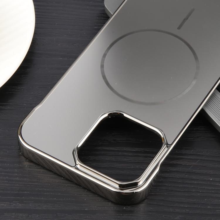For iPhone 13 Pro Electroplating Frameless Frosted Anti-Glare PC MagSafe Phone Case(Titanium Gray) - free shipping - PMC TechLife - Order now!