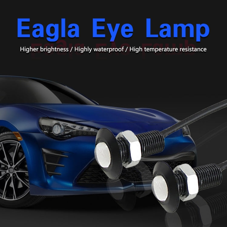 10 PCS 23mm 1.5W DC9-80V Motorcycle Eagle Eye Light Single Lens(Red Light) - Eagle Eye Lights by PMC TechLife | Online Shopping South Africa | PMC TechLife | Buy Now Pay Later Mobicred